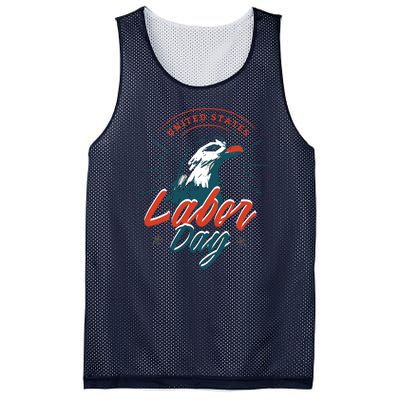 United States Labor Day Eagle Mesh Reversible Basketball Jersey Tank