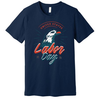 United States Labor Day Eagle Premium T-Shirt