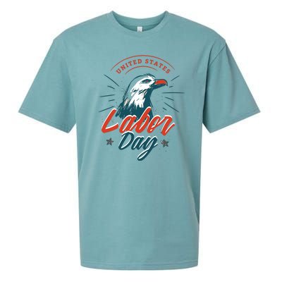 United States Labor Day Eagle Sueded Cloud Jersey T-Shirt