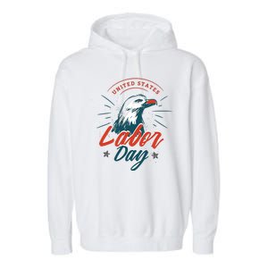 United States Labor Day Eagle Garment-Dyed Fleece Hoodie