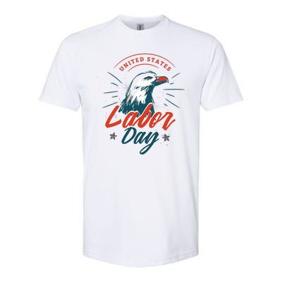 United States Labor Day Eagle Softstyle® CVC T-Shirt