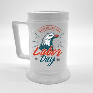 United States Labor Day Eagle Beer Stein