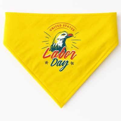 United States Labor Day Eagle USA-Made Doggie Bandana
