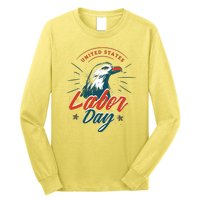 United States Labor Day Eagle Long Sleeve Shirt