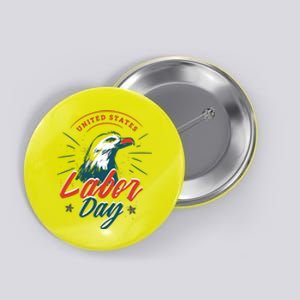 United States Labor Day Eagle Button