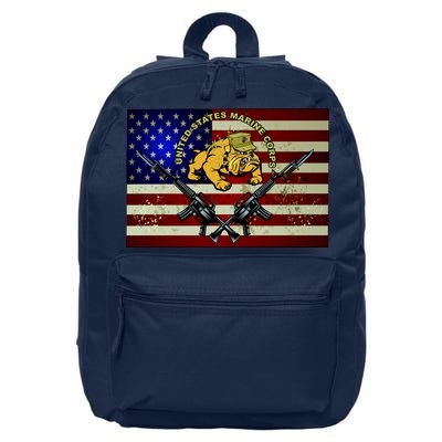 United States Marine Corps Bulldog 16 in Basic Backpack