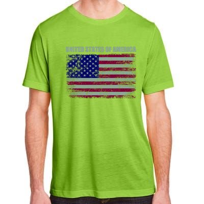 United States Of America Adult ChromaSoft Performance T-Shirt