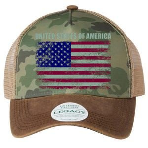 United States Of America Legacy Tie Dye Trucker Hat