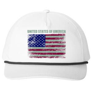 United States Of America Snapback Five-Panel Rope Hat