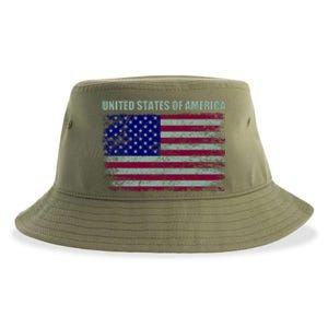 United States Of America Sustainable Bucket Hat