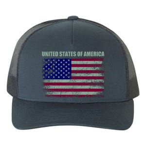 United States Of America Yupoong Adult 5-Panel Trucker Hat