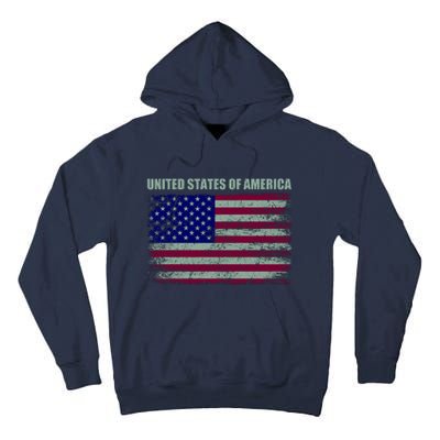 United States Of America Tall Hoodie