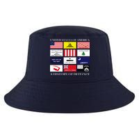 United States Of America A History Of Defiance  Cool Comfort Performance Bucket Hat