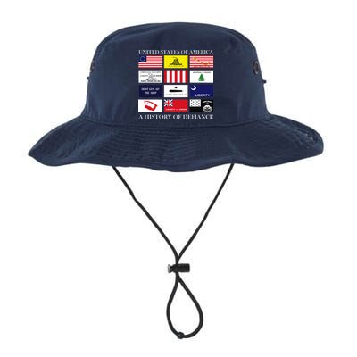 United States Of America A History Of Defiance  Legacy Cool Fit Booney Bucket Hat