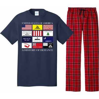 United States Of America A History Of Defiance  Pajama Set