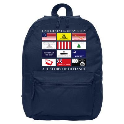 United States Of America A History Of Defiance  16 in Basic Backpack