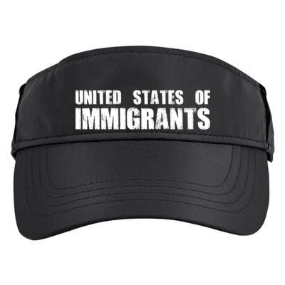 United States of Immigrants American Citizen Adult Drive Performance Visor