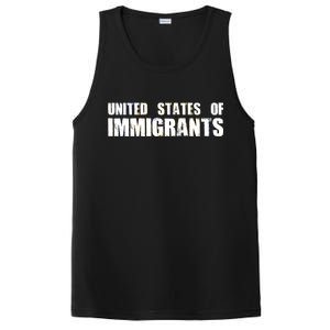 United States of Immigrants American Citizen PosiCharge Competitor Tank