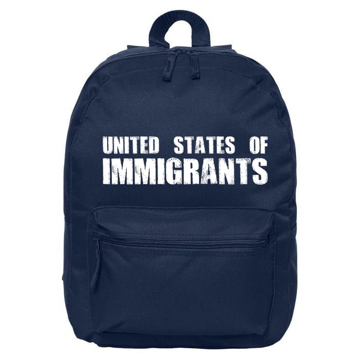 United States of Immigrants American Citizen 16 in Basic Backpack