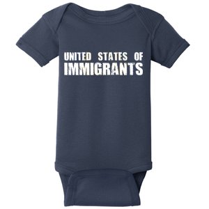 United States of Immigrants American Citizen Baby Bodysuit