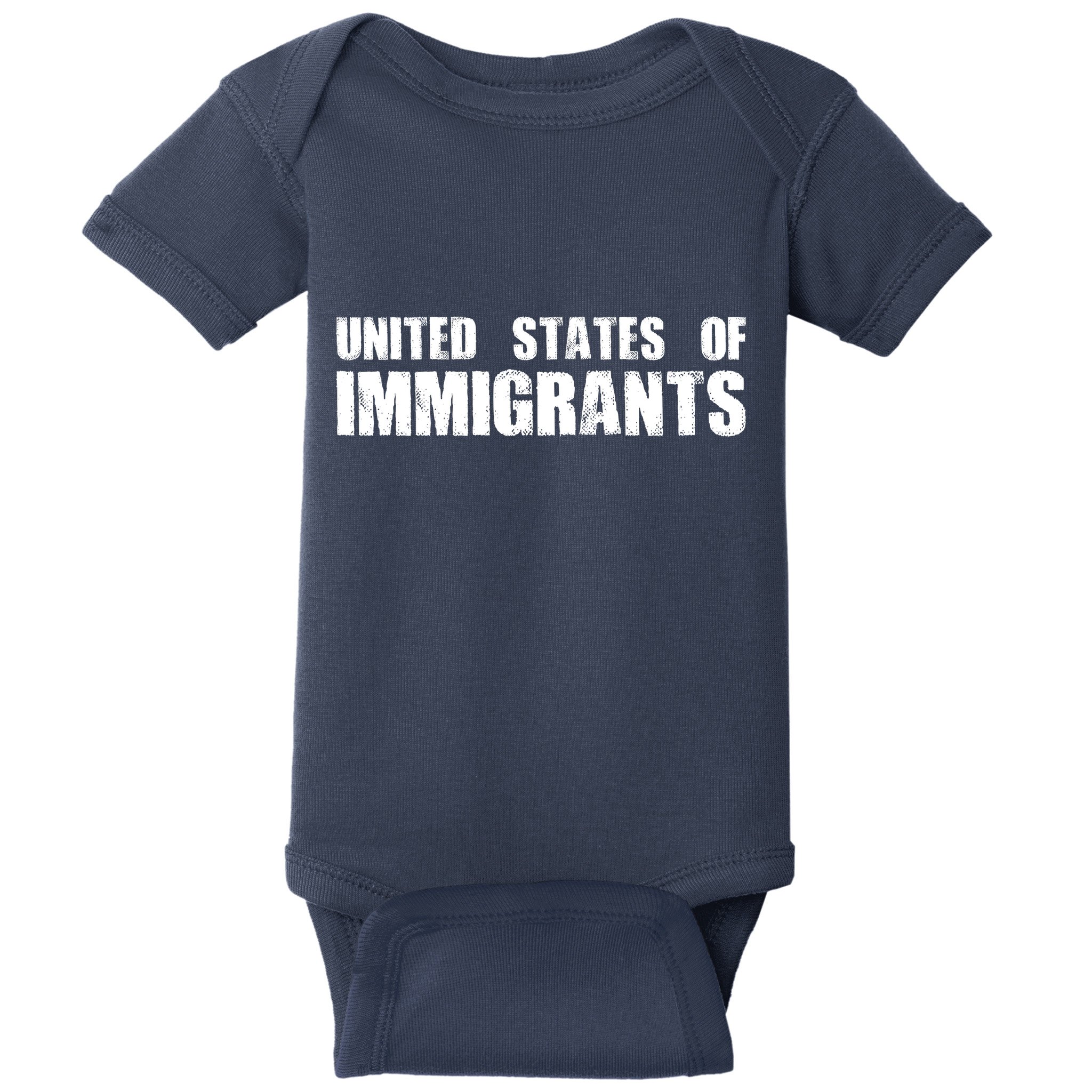 United States of Immigrants American Citizen Baby Bodysuit