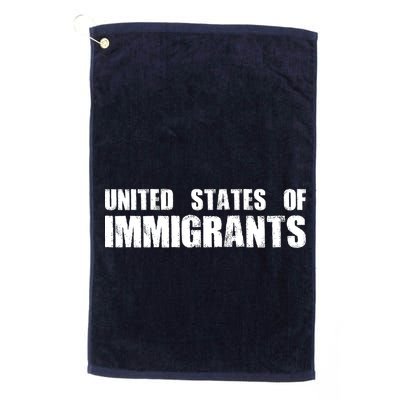 United States of Immigrants American Citizen Golf Towel