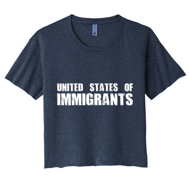 United States of Immigrants American Citizen Crop Top