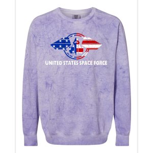 United States Space Force Colorblast Crewneck Sweatshirt