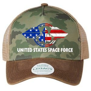 United States Space Force Legacy Tie Dye Trucker Hat