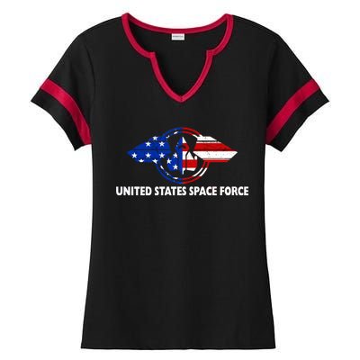 United States Space Force Ladies Halftime Notch Neck Tee