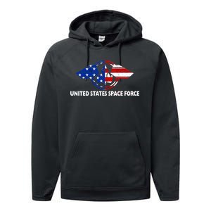 United States Space Force Performance Fleece Hoodie