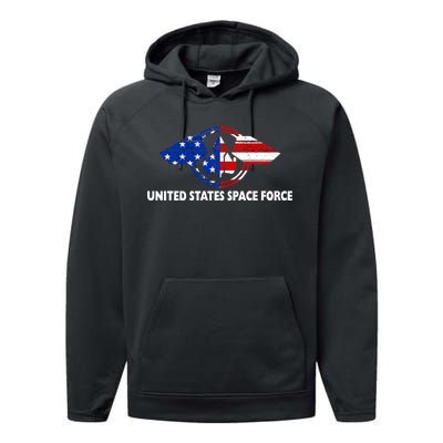 United States Space Force Performance Fleece Hoodie