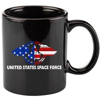 United States Space Force 11oz C Handle Ceramic Mug