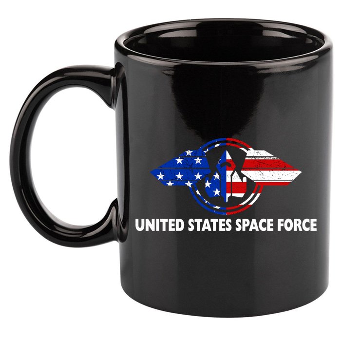 United States Space Force 11oz C Handle Ceramic Mug