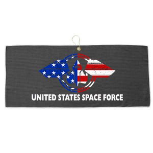 United States Space Force Large Microfiber Waffle Golf Towel