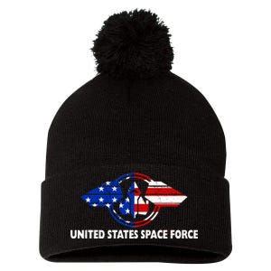 United States Space Force Pom Pom 12in Knit Beanie