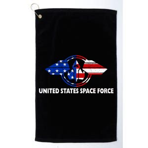 United States Space Force Platinum Collection Golf Towel