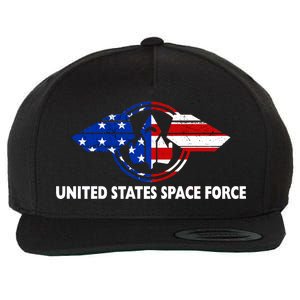 United States Space Force Wool Snapback Cap