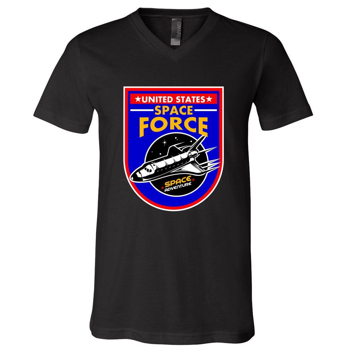 United States Space Force Adventure USSF V-Neck T-Shirt