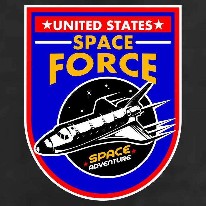 United States Space Force Adventure USSF Adult Drive Performance Visor