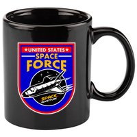 United States Space Force Adventure USSF 11oz C Handle Ceramic Mug