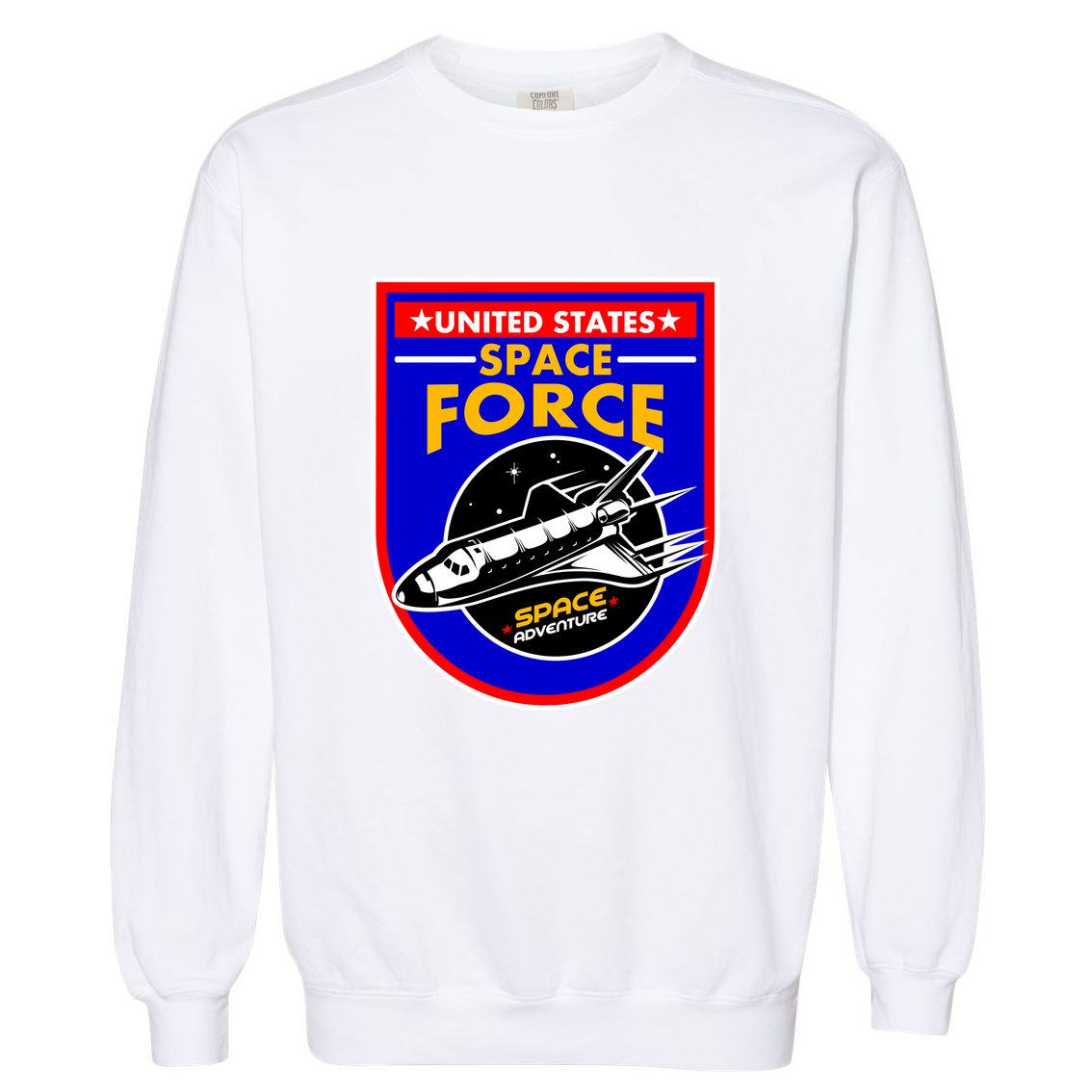 United States Space Force Adventure USSF Garment-Dyed Sweatshirt