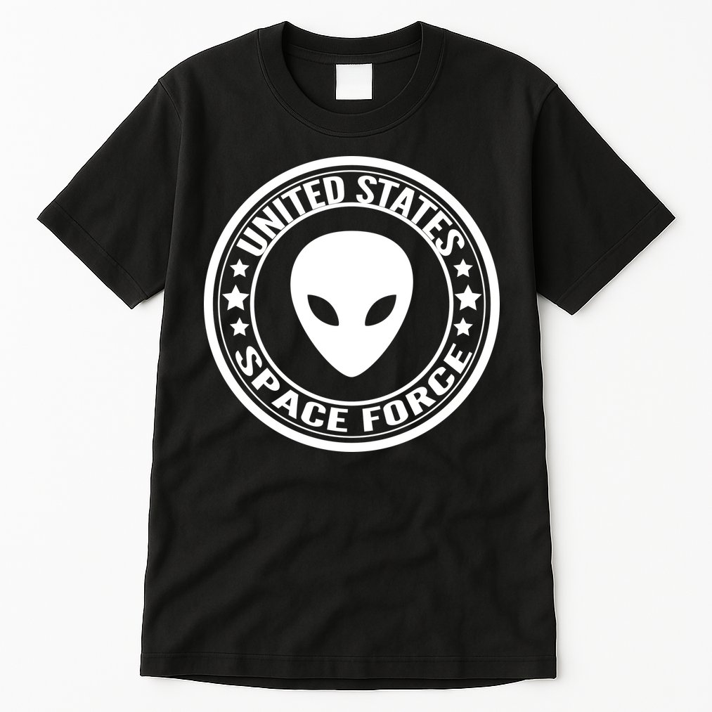United States Space Force Alien Tall T-Shirt
