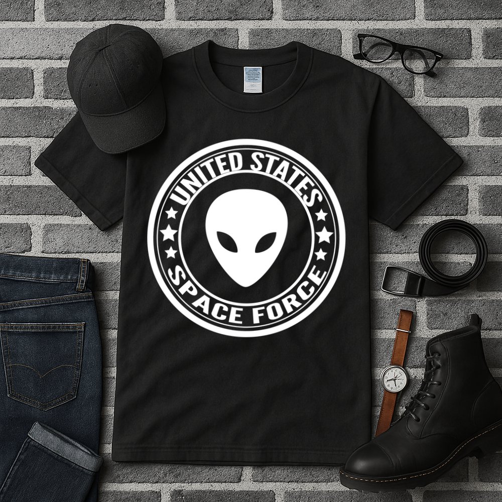 United States Space Force Alien Tall T-Shirt