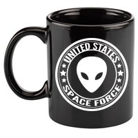 United States Space Force Alien 11oz C Handle Ceramic Mug