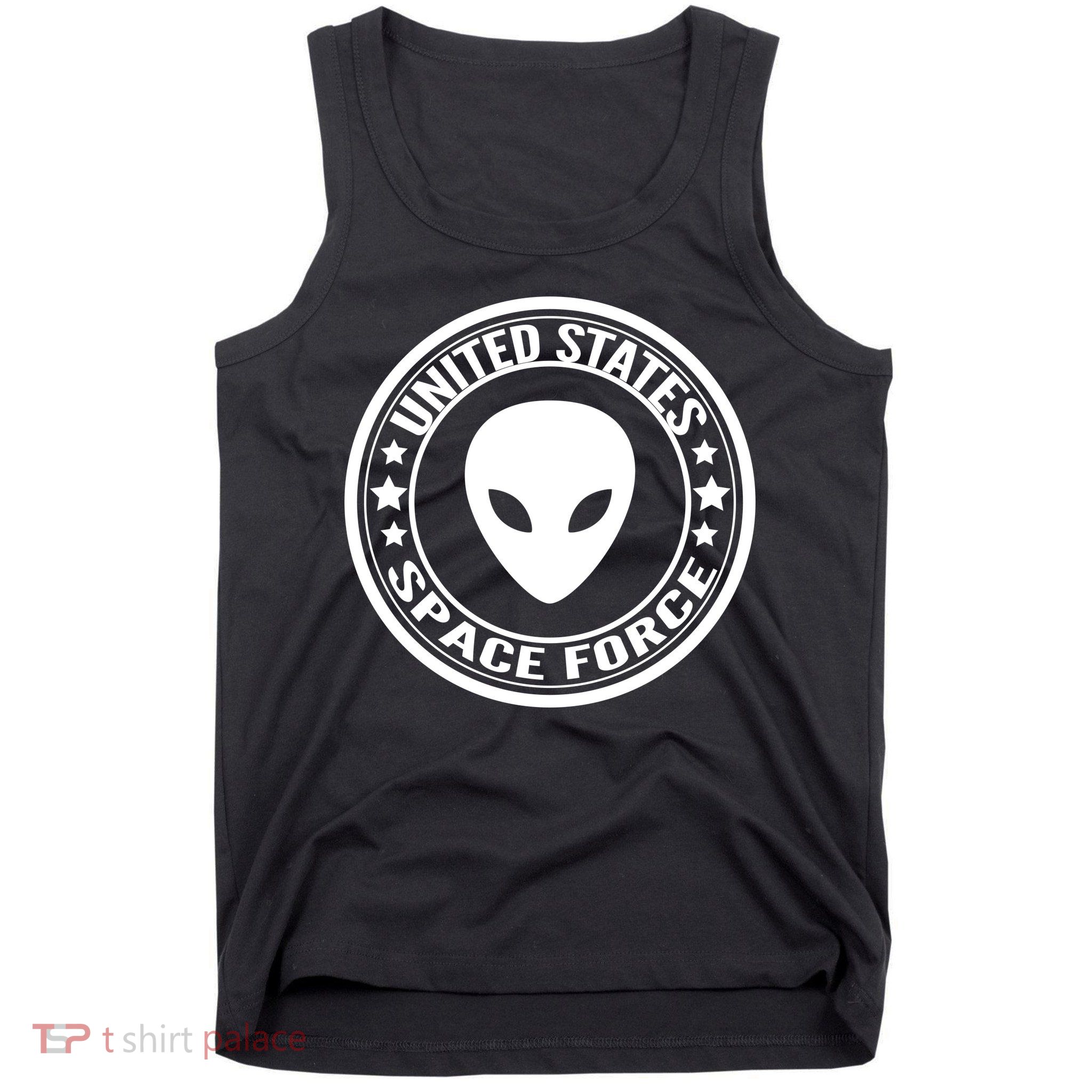 United States Space Force Alien Tank Top