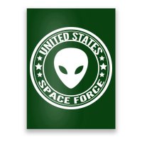 United States Space Force Alien Poster