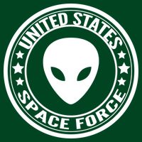 United States Space Force Alien Poster