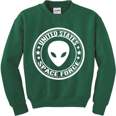 United States Space Force Alien Kids Sweatshirt
