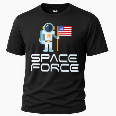 United States Space Force Astronaut Flag Performance Shirt